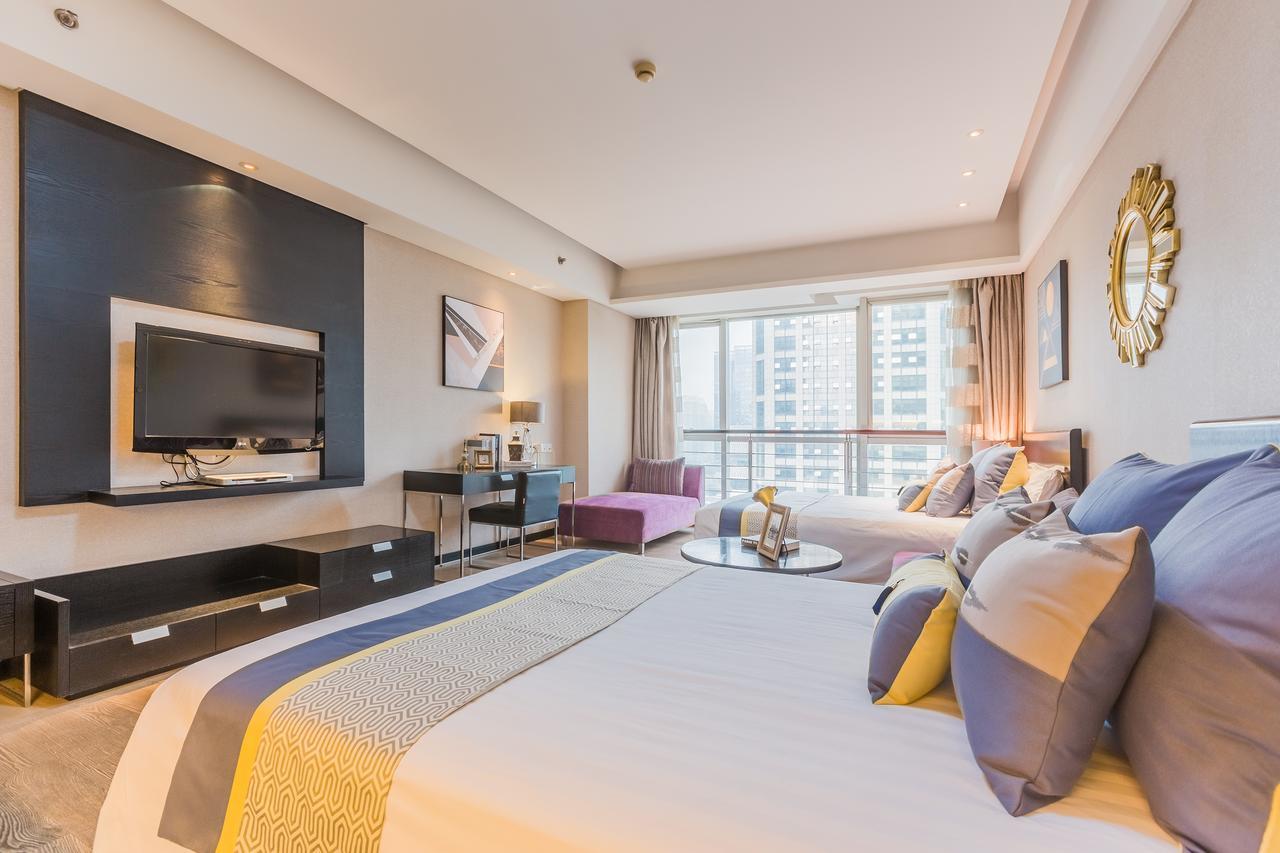 Binjiang Starlight Public Pavilion Hotel Apartment Hangzhou Zewnętrze zdjęcie