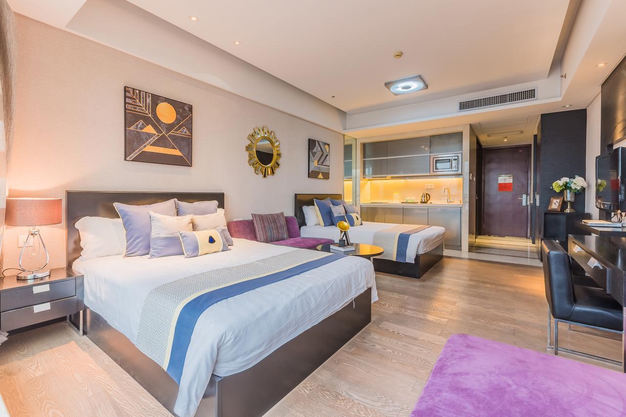 Binjiang Starlight Public Pavilion Hotel Apartment Hangzhou Zewnętrze zdjęcie