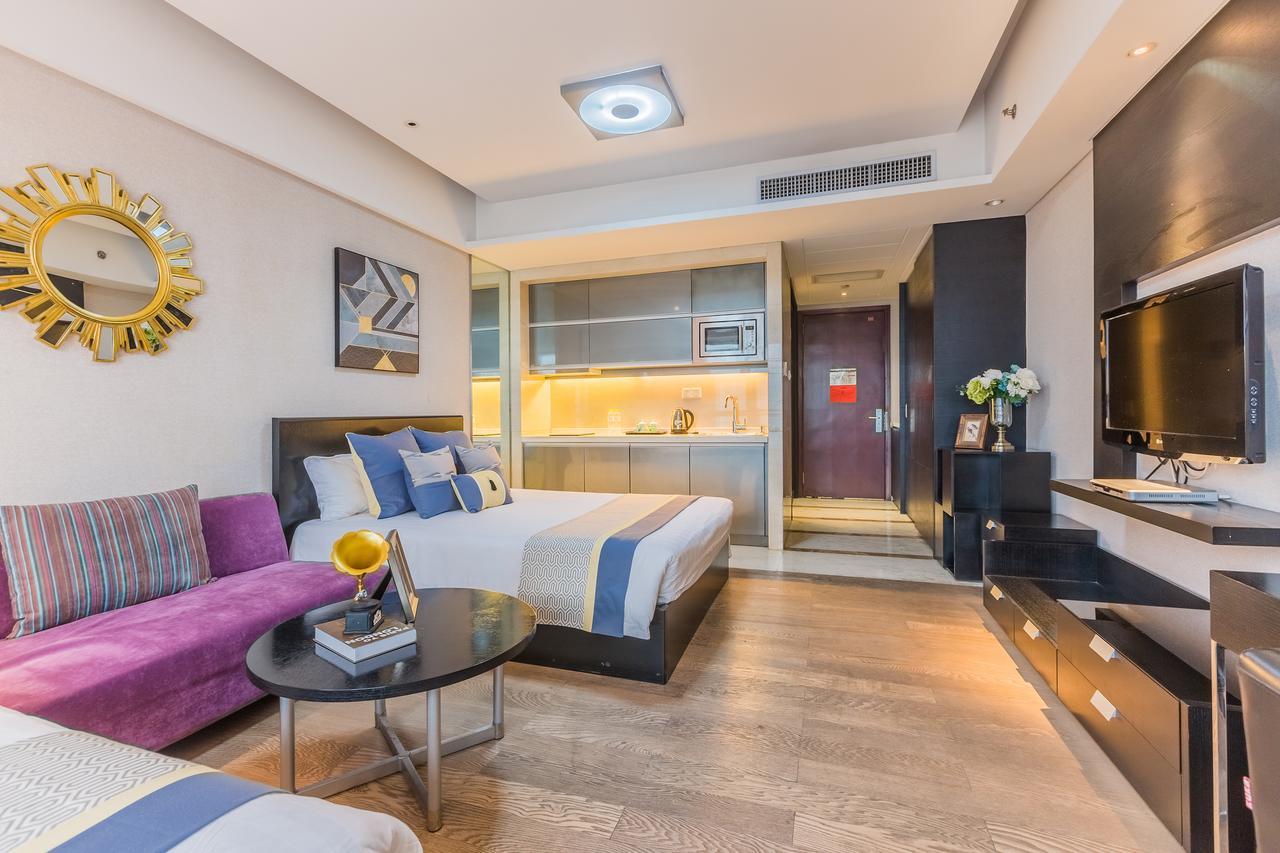 Binjiang Starlight Public Pavilion Hotel Apartment Hangzhou Zewnętrze zdjęcie