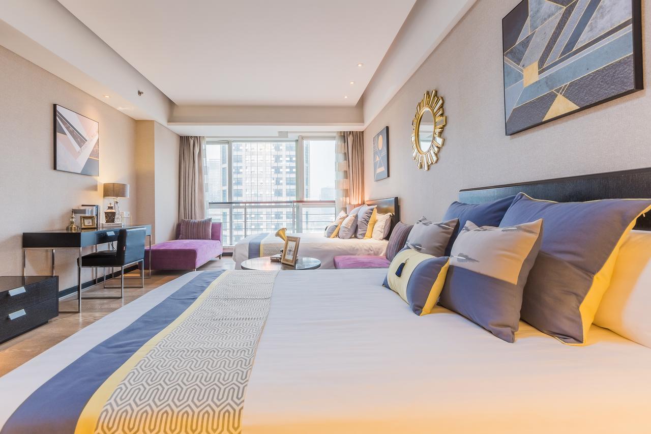 Binjiang Starlight Public Pavilion Hotel Apartment Hangzhou Zewnętrze zdjęcie