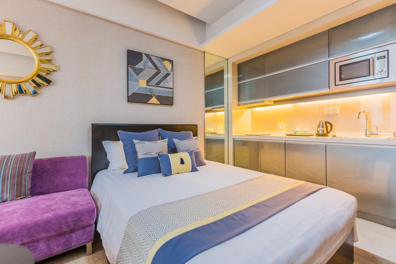 Binjiang Starlight Public Pavilion Hotel Apartment Hangzhou Zewnętrze zdjęcie