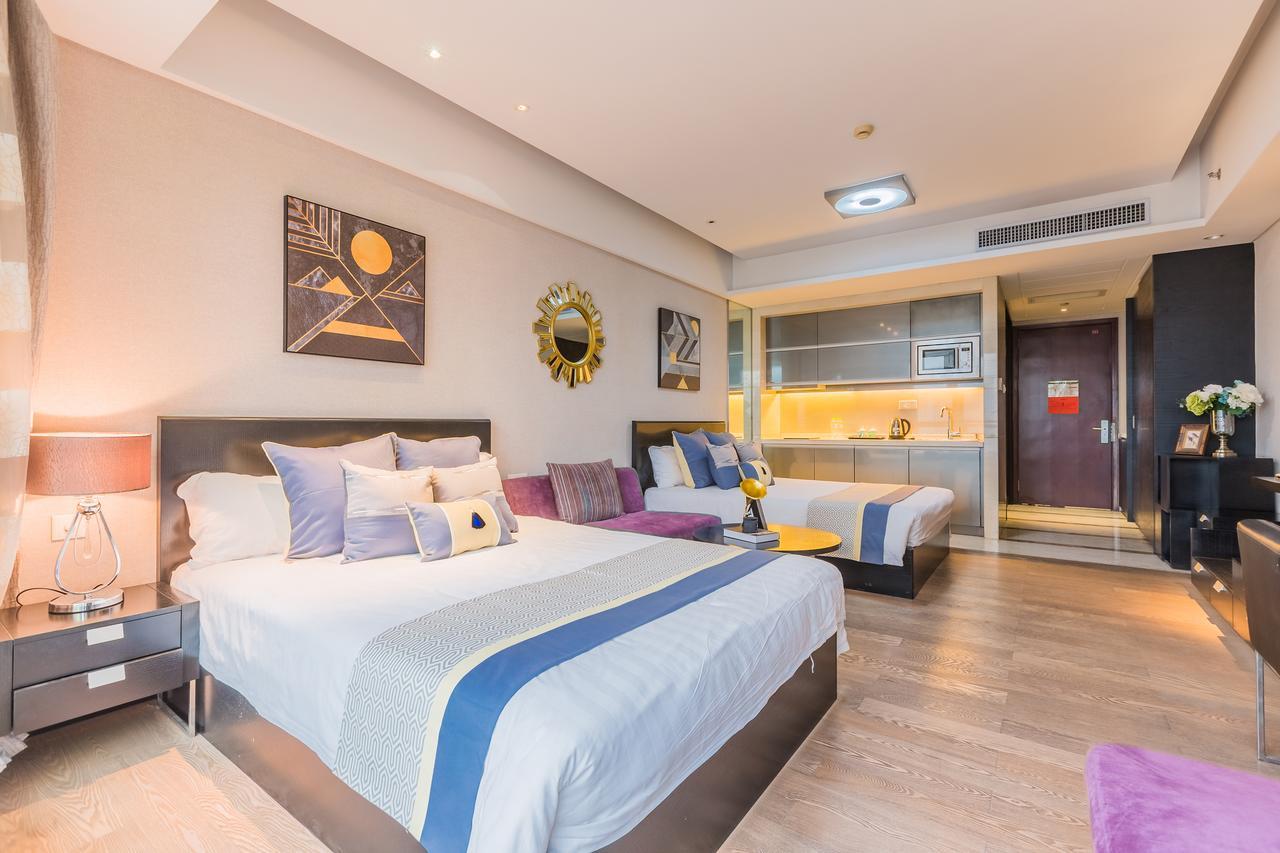 Binjiang Starlight Public Pavilion Hotel Apartment Hangzhou Zewnętrze zdjęcie