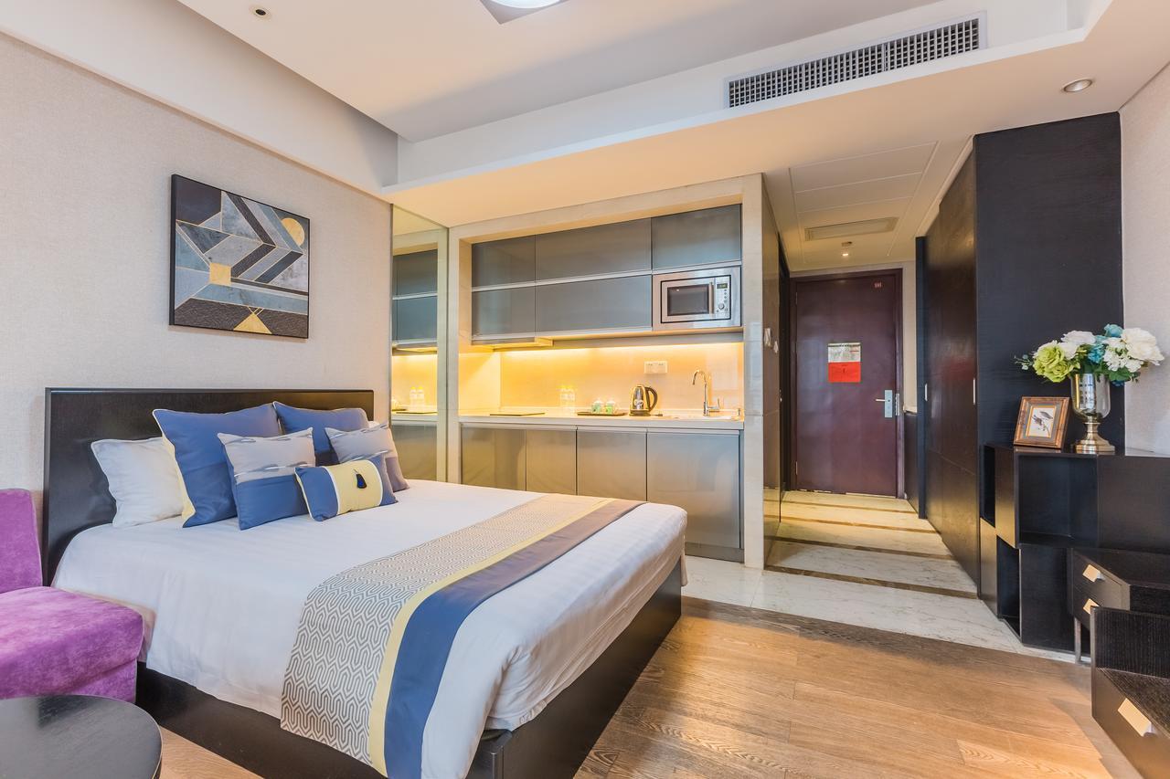 Binjiang Starlight Public Pavilion Hotel Apartment Hangzhou Zewnętrze zdjęcie