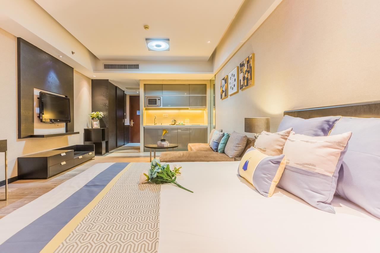 Binjiang Starlight Public Pavilion Hotel Apartment Hangzhou Zewnętrze zdjęcie