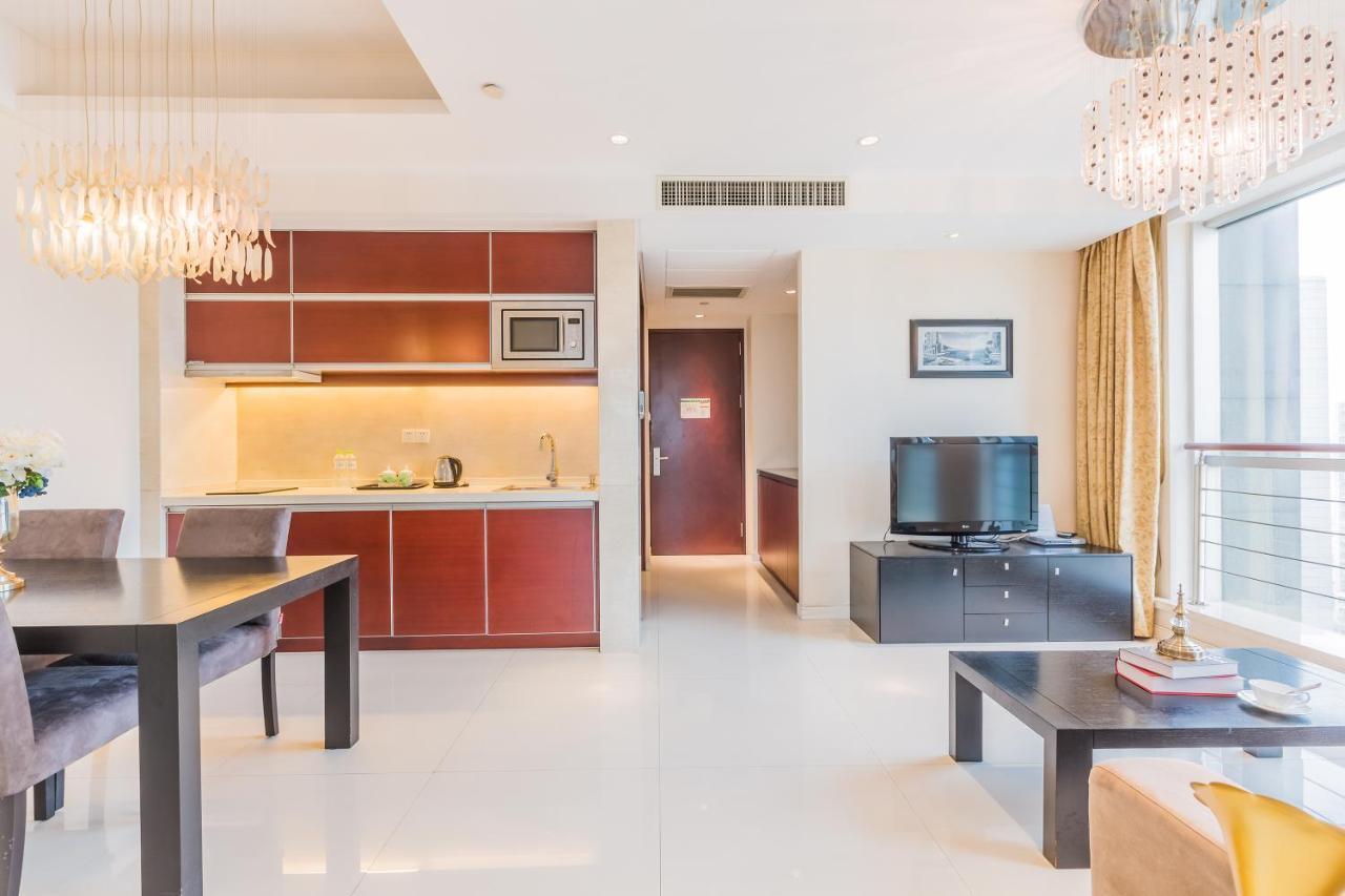 Binjiang Starlight Public Pavilion Hotel Apartment Hangzhou Zewnętrze zdjęcie