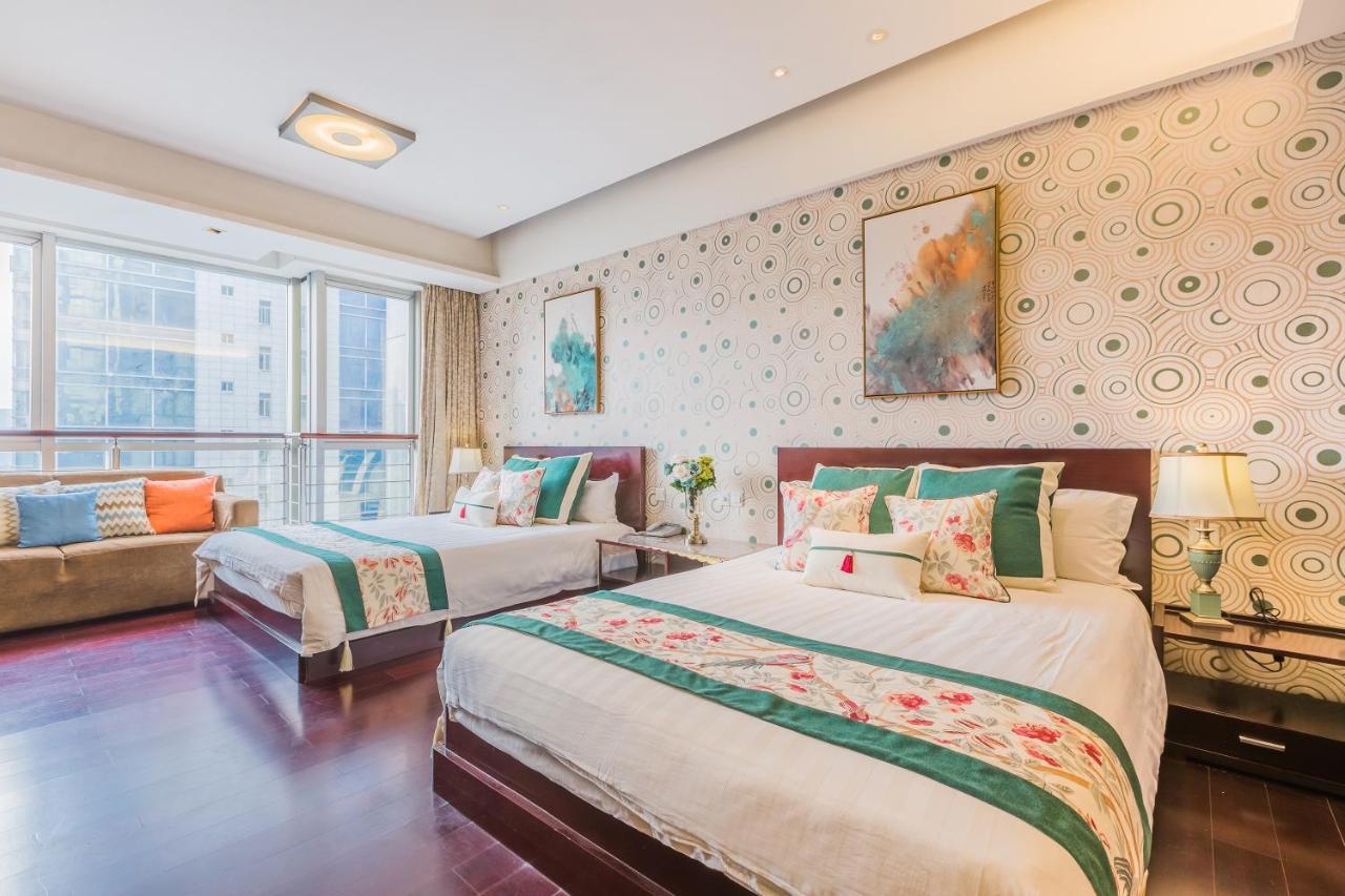 Binjiang Starlight Public Pavilion Hotel Apartment Hangzhou Zewnętrze zdjęcie